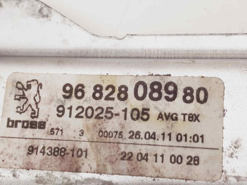 Recambio de elevalunas delantero izquierdo para peugeot 5008 premium referencia OEM IAM 9682808980  