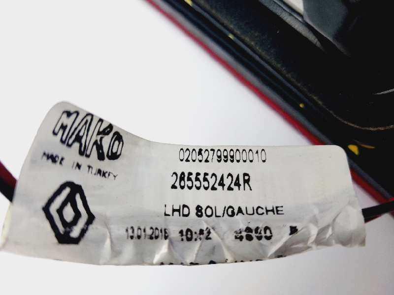 Recambio de piloto trasero izquierdo interior para renault clio iv expression referencia OEM IAM 265552424R  