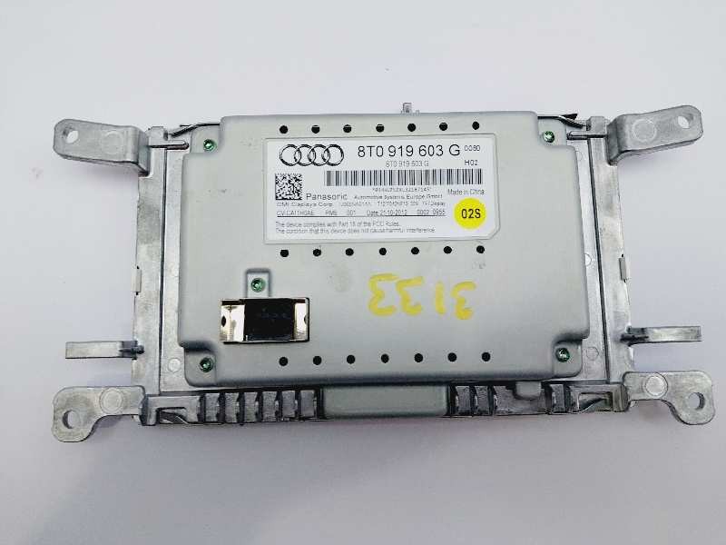 Recambio de pantalla multifuncion para audi a4 ber. (b8) básico referencia OEM IAM 8T0919603G  