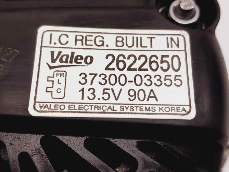 Recambio de alternador para hyundai i20 classic referencia OEM IAM 3730003355 2622650 