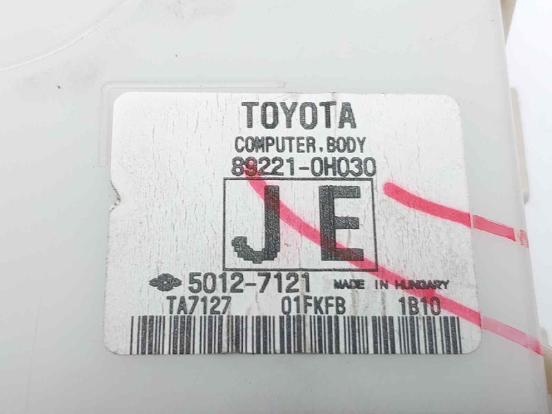 Recambio de modulo electronico para peugeot 108 1.0 referencia OEM IAM 892210H030 827300H040A 