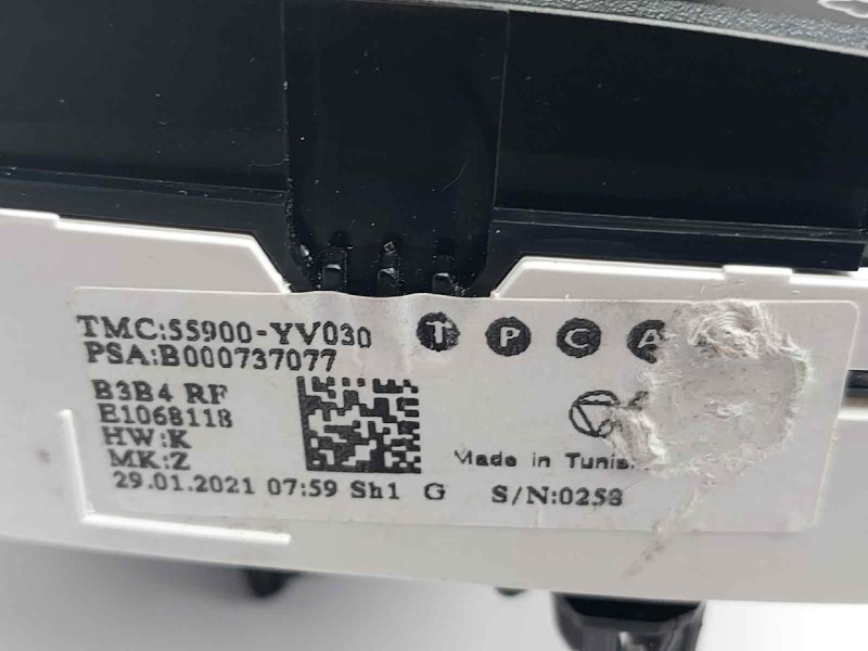 Recambio de mando calefaccion / aire acondicionado para peugeot 108 1.0 referencia OEM IAM B000737077 55900YV030 