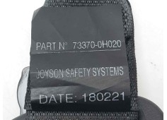 Recambio de cinturon seguridad trasero izquierdo para peugeot 108 1.0 referencia OEM IAM 733700H020 B0008723XX  2