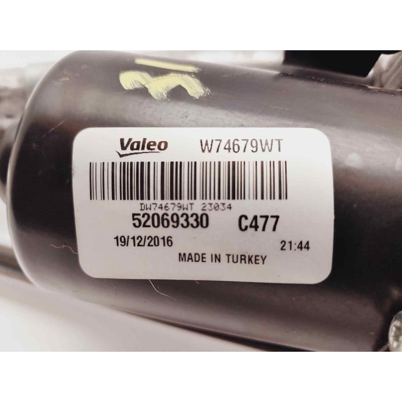 Recambio de motor limpia delantero para fiat tipo ii 356 berlina referencia OEM IAM 52069330 W74679WT 