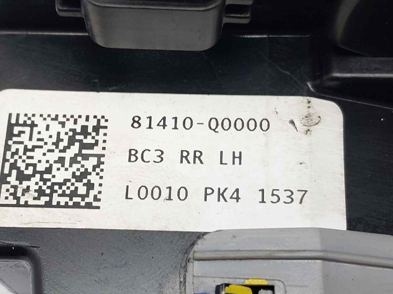 Recambio de cerradura puerta trasera izquierda para hyundai i20 coupe nline (hibrido) referencia OEM IAM 81410Q0000  