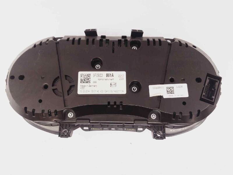 Recambio de cuadro instrumentos para seat leon (5f1) style referencia OEM IAM 5F0920861A  