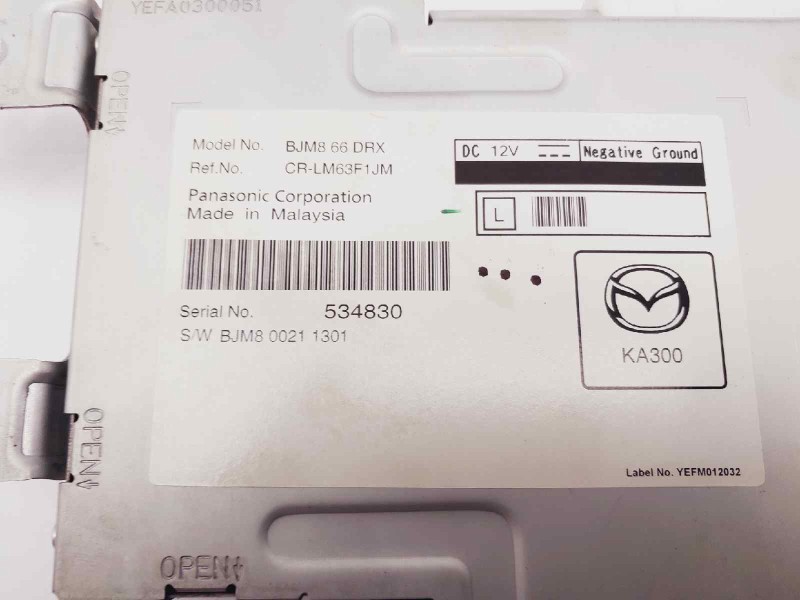 Recambio de modulo electronico para mazda 3 lim. () sports-line referencia OEM IAM BJM866DRX CRLM63F1JM 