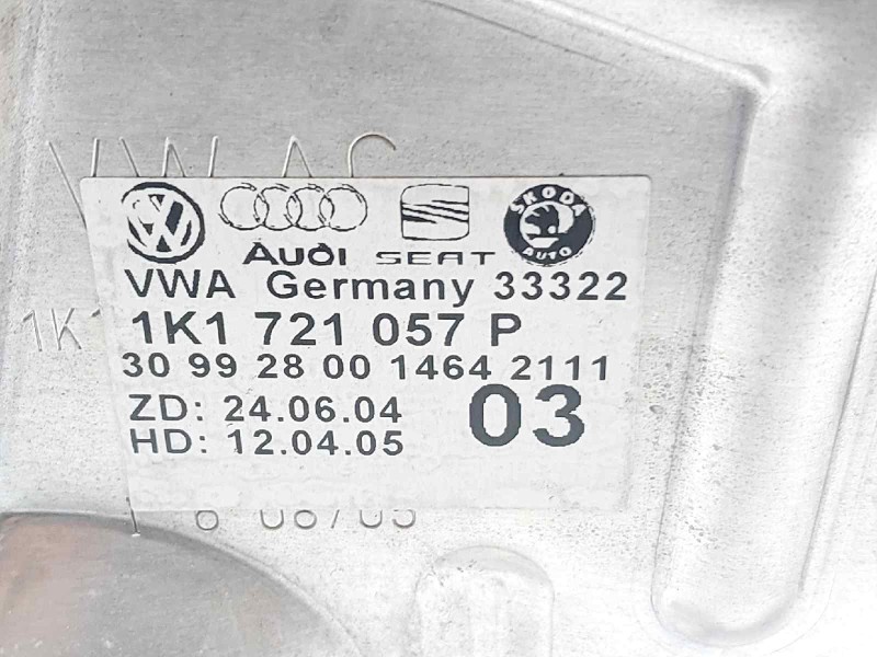 Recambio de pedal freno para volkswagen golf v berlina (1k1) gti referencia OEM IAM 1K1721057P  
