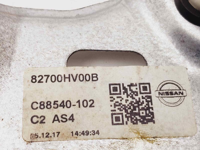 Recambio de elevalunas trasero derecho para nissan qashqai (j11) tekna referencia OEM IAM 82700HV00B  