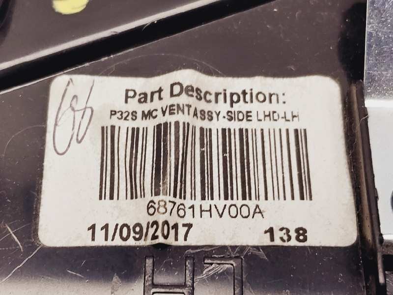 Recambio de rejilla aireadora para nissan qashqai (j11) tekna referencia OEM IAM 68761HV00A  