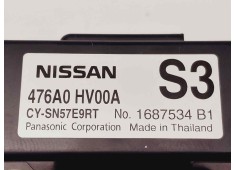 Recambio de modulo electronico para nissan qashqai (j11) tekna referencia OEM IAM 476A0HV00A   2
