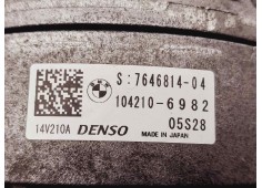 Recambio de alternador para bmw serie 5 lim. (f10) 520d referencia OEM IAM 764681404 1042106982  2