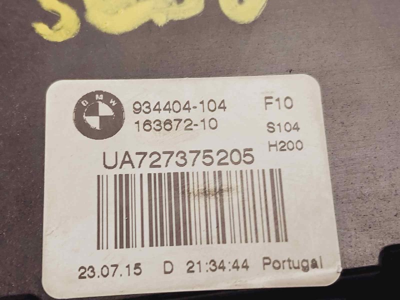 Recambio de no identificado para bmw serie 5 lim. (f10) 520d referencia OEM IAM 934404104 51244447850 