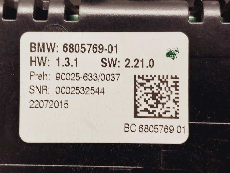 Recambio de mando climatizador para bmw serie 5 lim. (f10) 520d referencia OEM IAM 90025633 680576901 