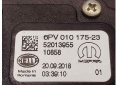 Recambio de potenciometro pedal para fiat qubo (300) dynamic referencia OEM IAM 52013955 6PV01017523  2