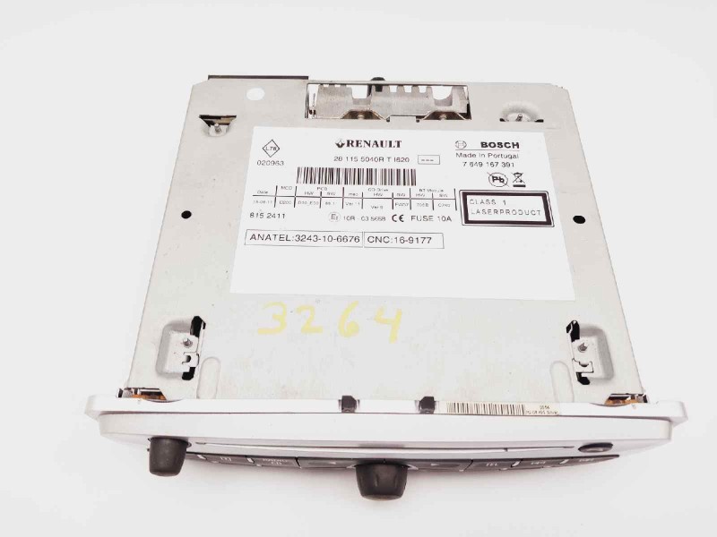 Recambio de sistema audio / cd para renault megane iii sport tourer expression referencia OEM IAM 281155040R  