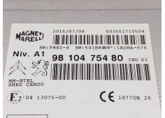 Recambio de sistema audio / cd para peugeot 308 sw business-line referencia OEM IAM 9810475480   2