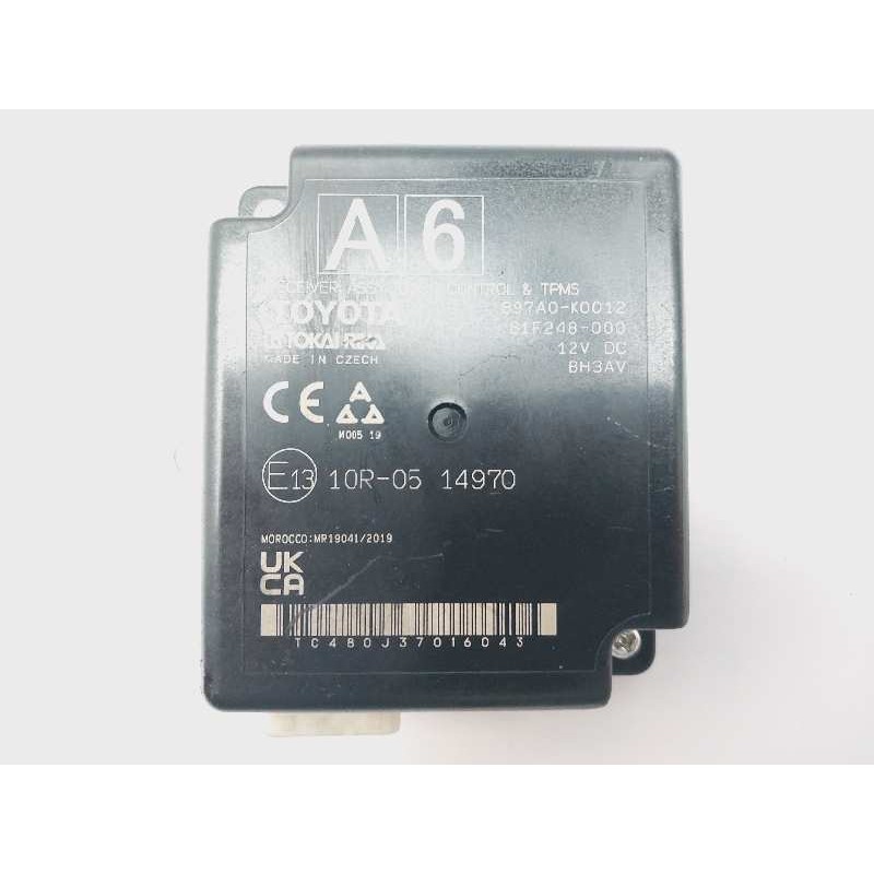 Recambio de modulo electronico para toyota yaris xpa1f referencia OEM IAM 897A0K0012 10R0514970 