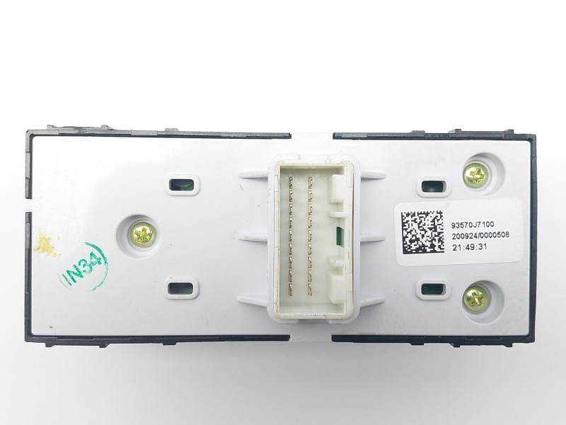 Recambio de mando elevalunas delantero izquierdo para kia ceed crdi referencia OEM IAM 93570J7100  
