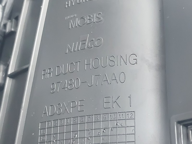 Recambio de rejilla aireadora para kia ceed crdi referencia OEM IAM 97480J7AA0  