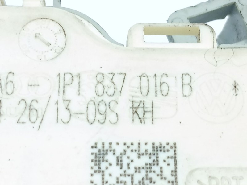 Recambio de cerradura puerta delantera derecha para seat altea (5p1) tsi referencia OEM IAM 1P1837016B  