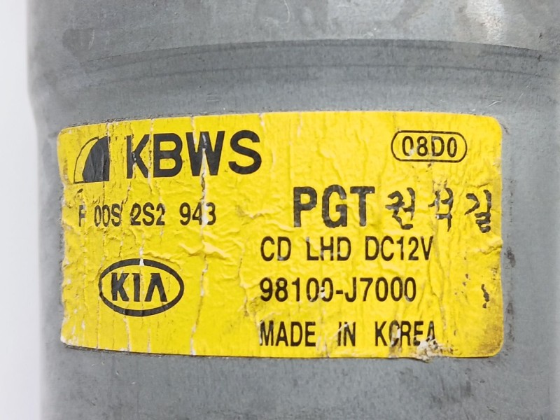 Recambio de motor limpia delantero para kia ceed crdi referencia OEM IAM 98100J7000  