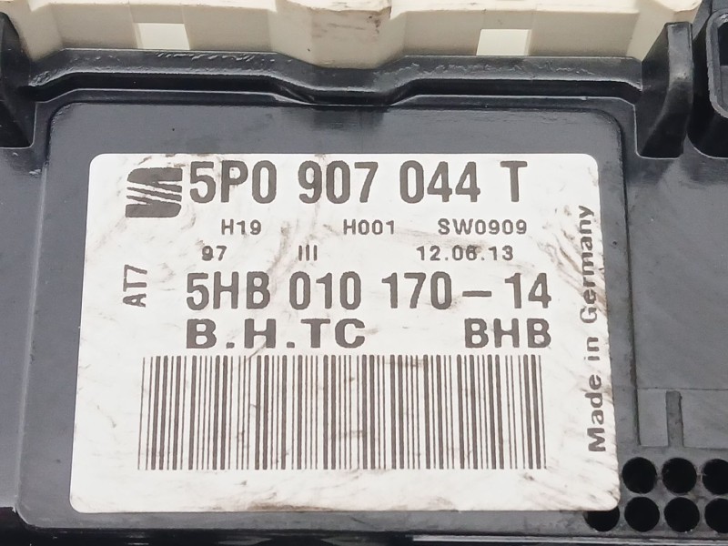 Recambio de mando climatizador para seat altea (5p1) tsi referencia OEM IAM 5P0907044T  5HB01017014