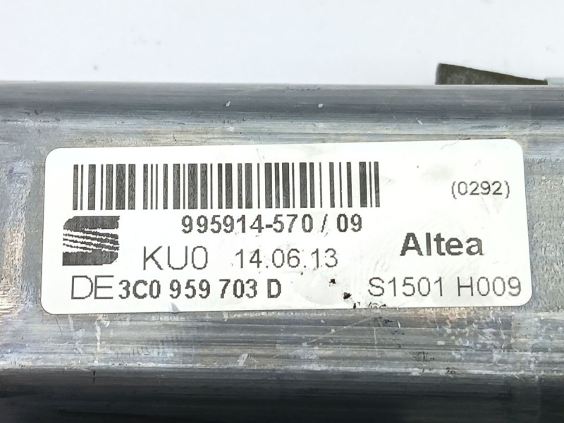 Recambio de motor elevalunas trasero izquierdo para seat altea (5p1) tsi referencia OEM IAM 3C0959703D  