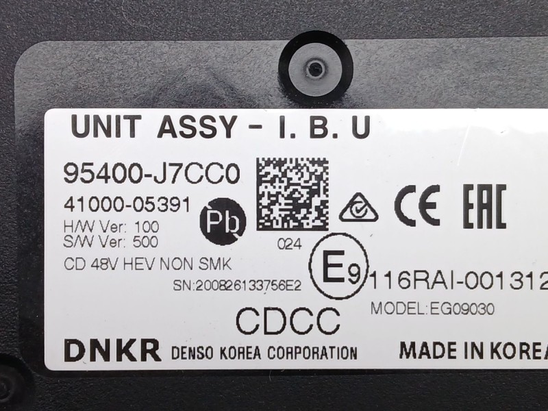 Recambio de modulo electronico para kia ceed crdi referencia OEM IAM 95400J7CC0  4100005391