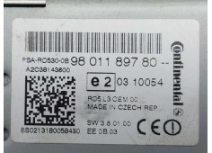 Recambio de sistema audio / cd para citroën c4 lim. business referencia OEM IAM 9801189780   2