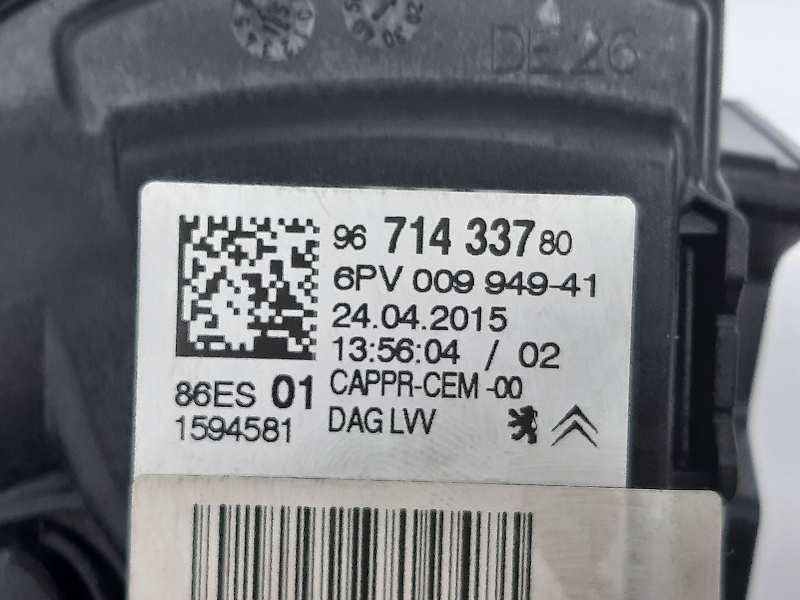 Recambio de potenciometro pedal para peugeot 2008 (--.2013) style referencia OEM IAM 9671433780 6PV00994941 86ES01