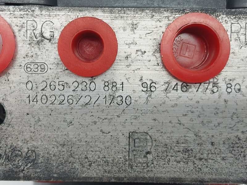 Recambio de abs para peugeot 3008 confort referencia OEM IAM 9674677580 0265230881 0265951433