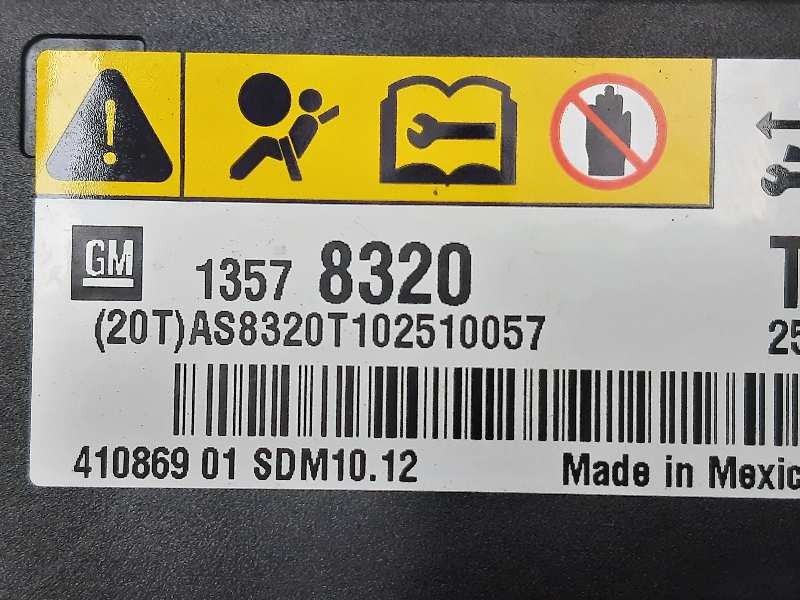 Recambio de kit airbag para opel insignia sports tourer edition referencia OEM IAM 13578320 13270401 