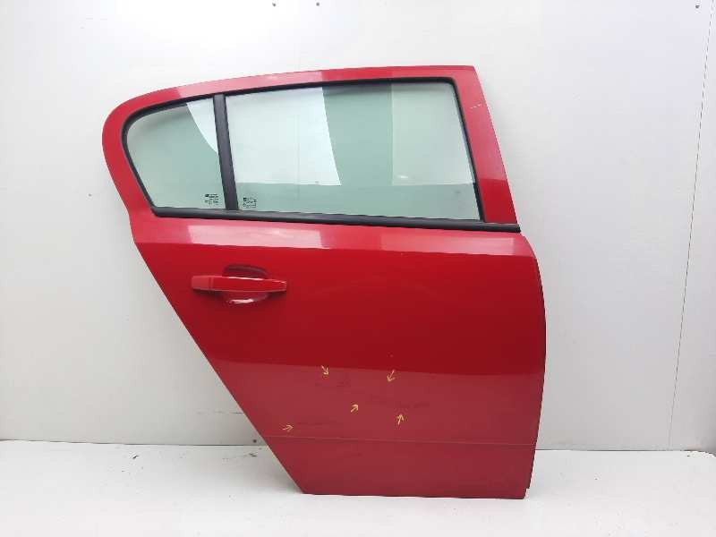 Recambio de puerta trasera derecha para opel astra h berlina referencia OEM IAM  ROJA 