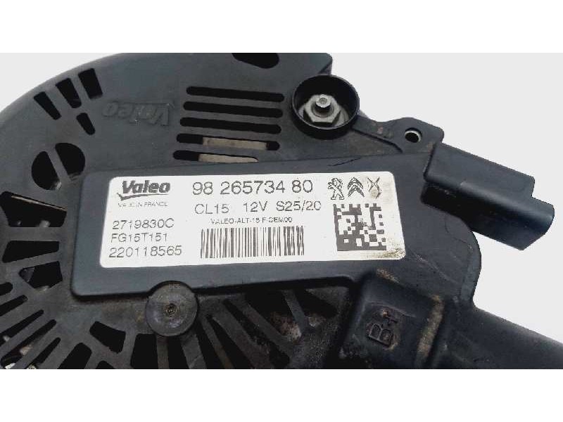 Recambio de alternador para citroën c5 aircross feel referencia OEM IAM 9826573480  