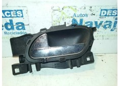 Recambio de maneta interior delantera izquierda para peugeot 308 referencia OEM IAM 9660525480 CROMADO 
