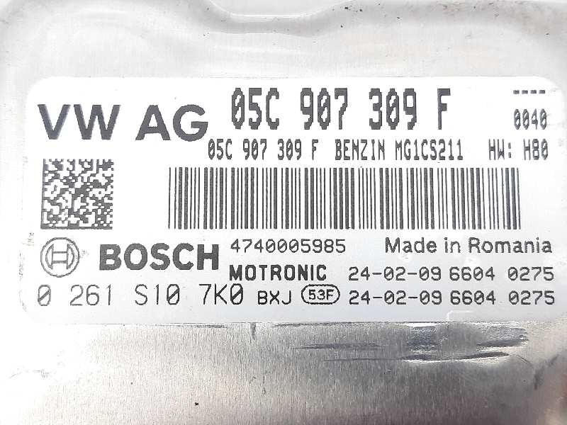 Recambio de centralita motor uce para seat ibiza (kj1) xcellence go referencia OEM IAM 05C907309F 0261S107K0 