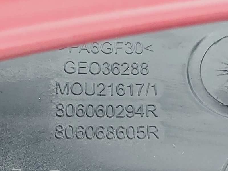 Recambio de maneta exterior delantera derecha para renault kadjar limited 4x4 referencia OEM IAM 806060294R 806068605R 