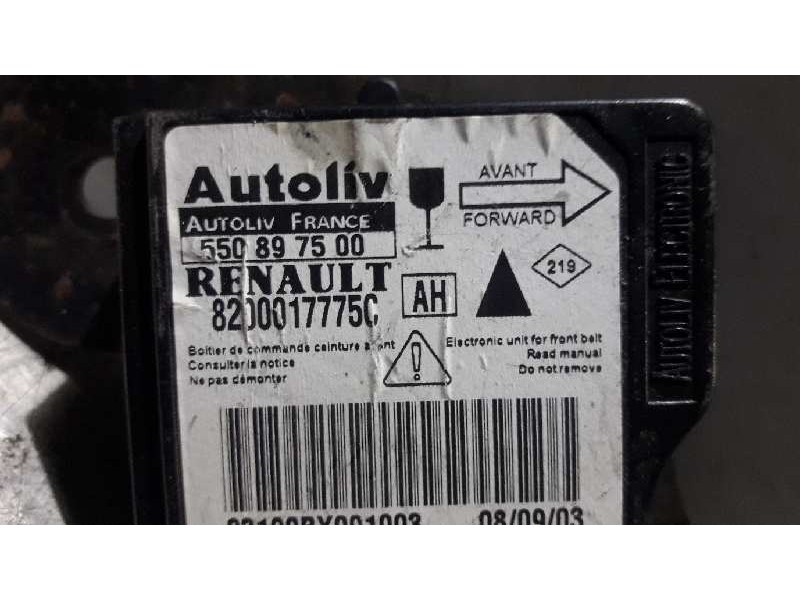 Recambio de modulo electronico para renault scenic ii dynamique referencia OEM IAM 8200017775C 550897500 