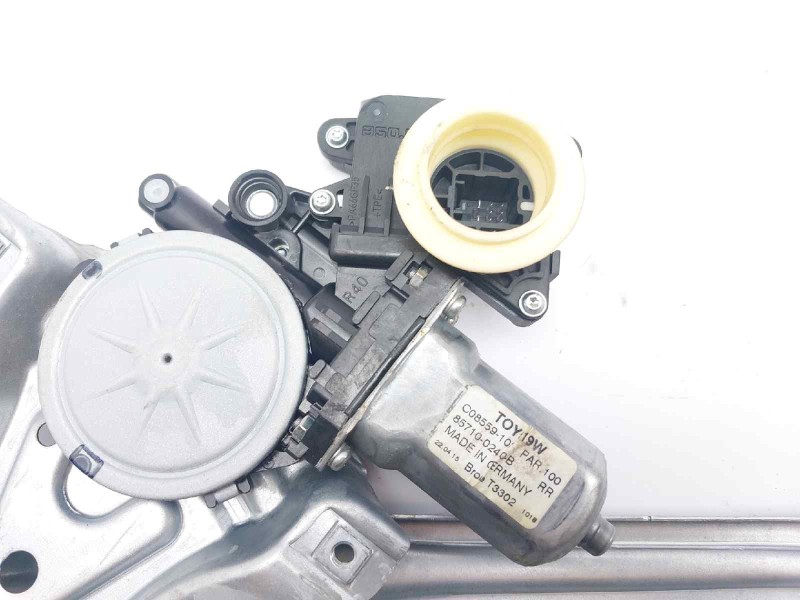 Recambio de elevalunas trasero izquierdo para toyota auris active referencia OEM IAM 8570102010 857100240B 
