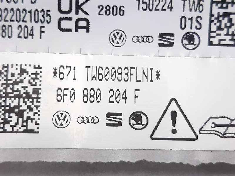 Recambio de kit airbag para seat ibiza (kj1) xcellence go referencia OEM IAM 5QF959655BG 6F0880201AP 6F0880204F