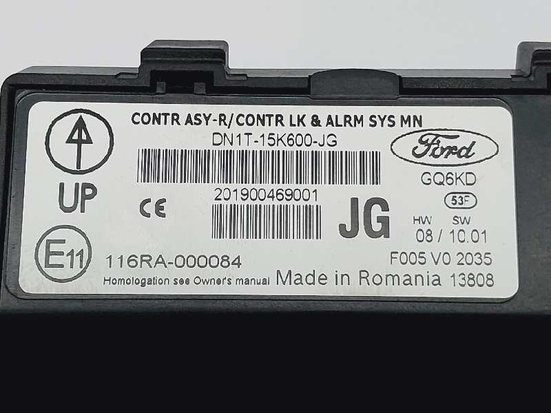 Recambio de modulo electronico para ford tourneo courier (c4a) trend referencia OEM IAM DN1T15K600JG 116RA000084 F005V02035