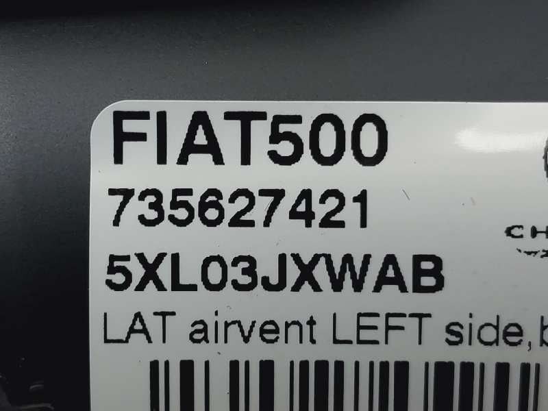 Recambio de rejilla aireadora para fiat 500 (312) 1.0 hybrid referencia OEM IAM 735627421  