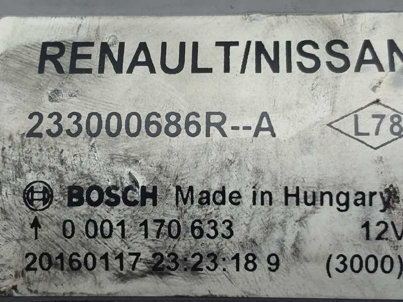 Recambio de motor arranque para renault talisman limited referencia OEM IAM 233000686R 0001170633 