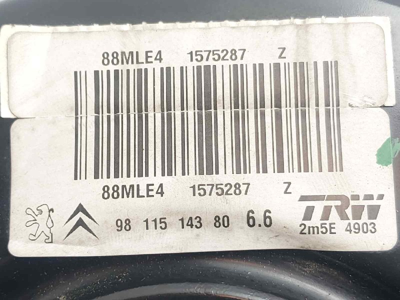 Recambio de servofreno para citroën c-elysée seduction referencia OEM IAM 9811514380 88MLE4 