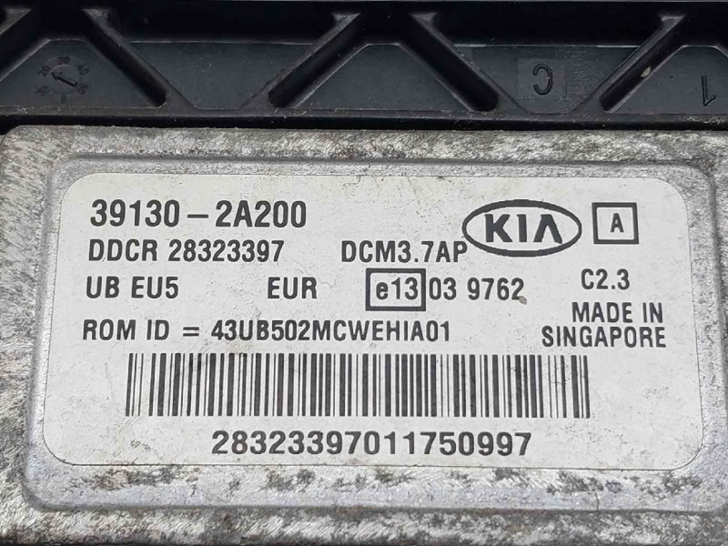 Recambio de centralita motor uce para kia rio concept referencia OEM IAM 391302A200  