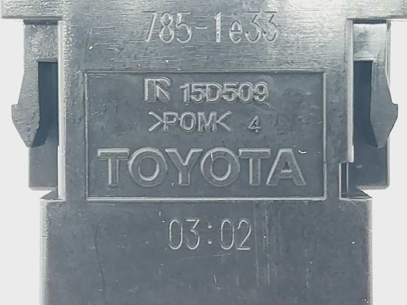 Recambio de warning para toyota yaris xpa1f referencia OEM IAM 15D509 843320D220 