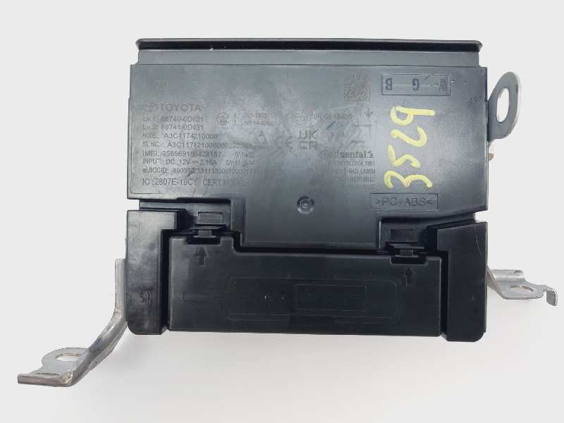 Recambio de modulo electronico para toyota yaris xpa1f referencia OEM IAM 867400D031 867410D031 