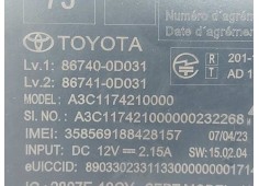 Recambio de modulo electronico para toyota yaris xpa1f referencia OEM IAM 867400D031 867410D031  2