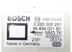 Recambio de modulo electronico para citroën c4 coupe by loeb referencia OEM IAM 9649400180 0265005291  2